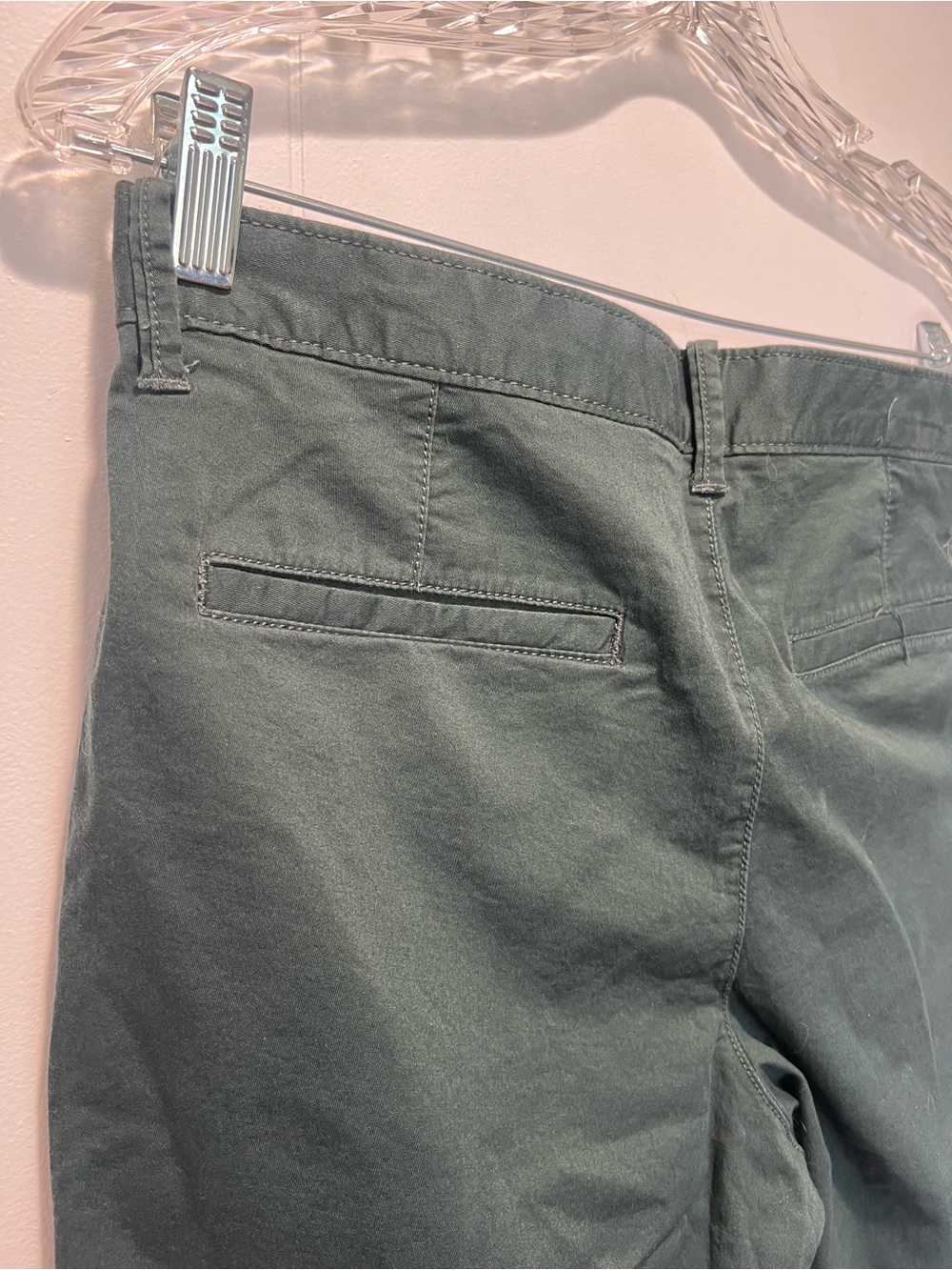Men's Original Penguin Dark Green Chino Shorts - Size 30 - Picture 7 of 8